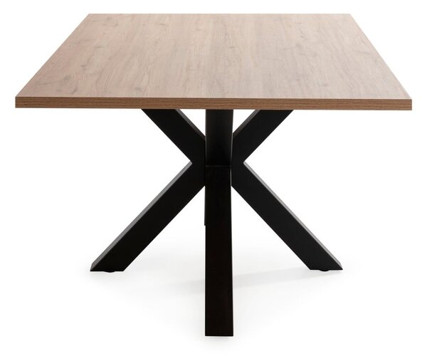 Jedálenský stôl s doskou v dubovom dekore 100x180 cm Comba - Marckeric