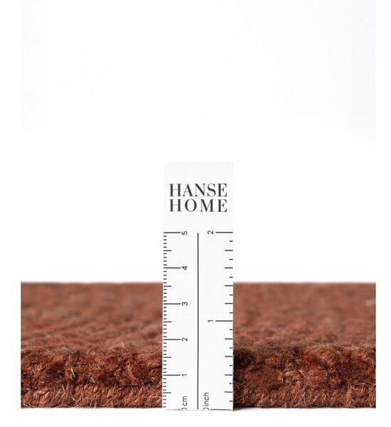 Ručne tkaný vlnený behúň v tehlovej farbe 80x200 cm Calmio – Hanse Home