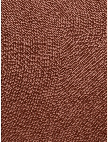 Ručne tkaný vlnený behúň v tehlovej farbe 80x200 cm Calmio – Hanse Home