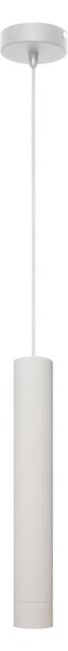 LED Luster na lanku TUBA 1xGU10/4,8W/230V biela