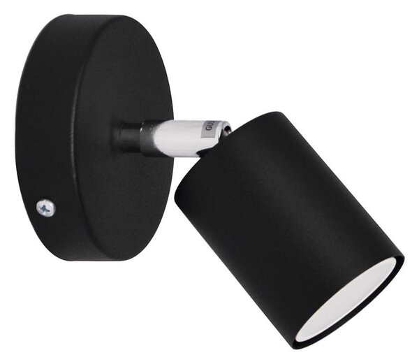 LED Nástenné bodové svietidlo TUNE 1xGU10/4,8W/230V čierna