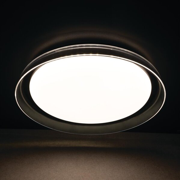 Kanlux 37319 - LED Stropné svietidlo NIFU LED/17,8W/230V pr. 43 cm biela/čierna