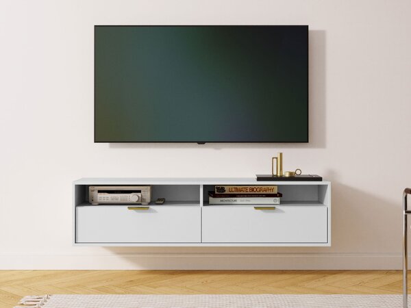 Mirjan24 TV stolík Saneri 140, Farby: biela 5903211386596