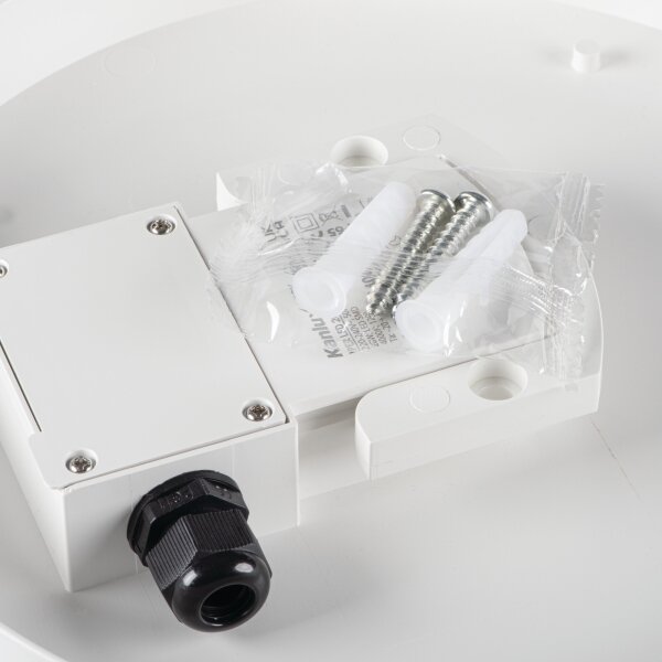 Kanlux 37290 - LED Technické stropné svietidlo IPER LED/10W/230V IK10 IP65 guľatý biela