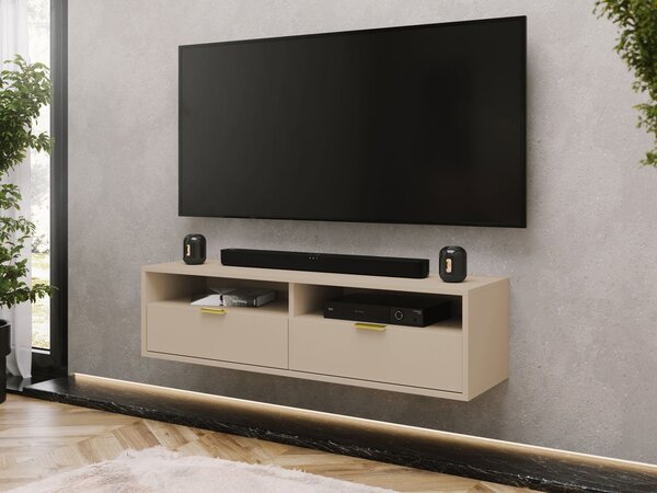 Mirjan24 TV stolík Saneri 140, Farby: biela 5903211386596
