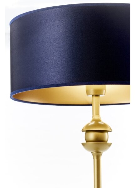 Jupiter 2116 - Stolná lampa KASZMIR 1xE27/15W/230V modrá/zlatá