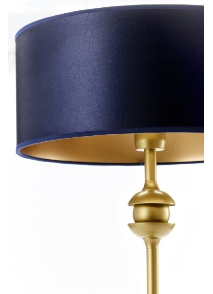 Jupiter 2116 - Stolná lampa KASZMIR 1xE27/15W/230V modrá/zlatá