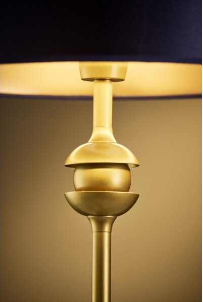 Jupiter 2116 - Stolná lampa KASZMIR 1xE27/15W/230V modrá/zlatá