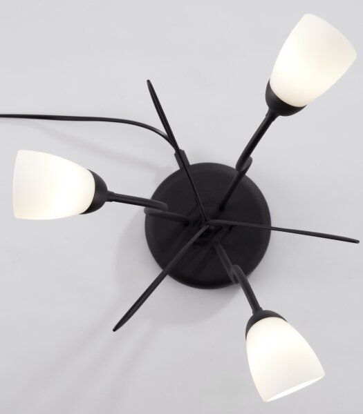 Jupiter 2065 - Stolová lampa GLORIOSA 3xG9/14W/230V čierna