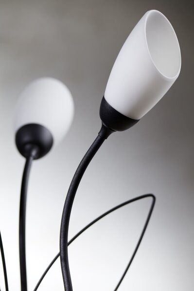 Jupiter 2065 - Stolová lampa GLORIOSA 3xG9/14W/230V čierna