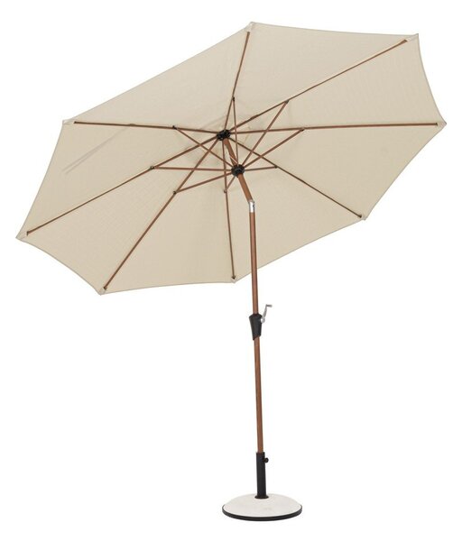 Béžový slnečník ø 300 cm Palinuro – Bizzotto