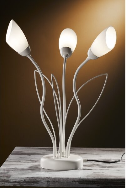 Jupiter 2060 - Stolná lampa GLORIOSA 3xG9/14W/230V krémová