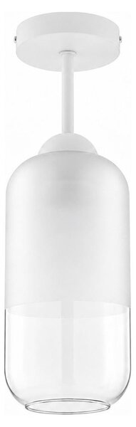 BRILAGI - LED Prisadený luster RETRO GLASS 1xE27/60W/230V pr. 14 cm biela