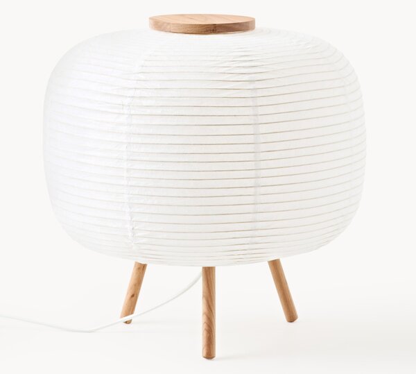 Stolová lampa z ryžového papiera Misaki