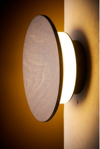 LED Nástenné svietidlo DROP LED/4W/230V dekor orech
