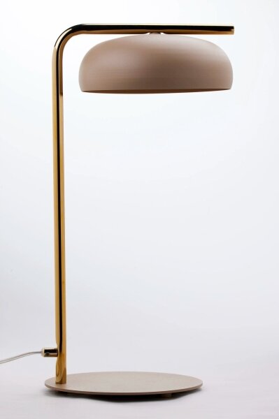Stolná lampa OLAF 1xGX53/12W/230V béžová/zlatá