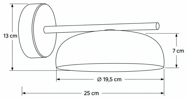Nástenné svietidlo OLAF 1xGX53/12W/230V čierne/zlaté