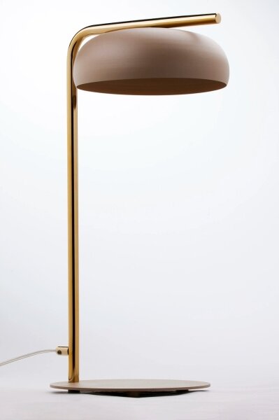 Stolná lampa OLAF 1xGX53/12W/230V béžová/zlatá