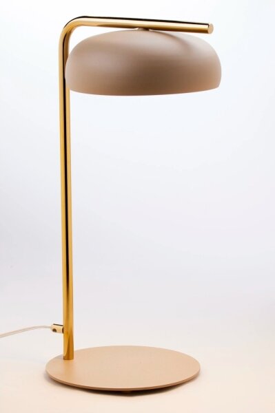 Stolná lampa OLAF 1xGX53/12W/230V béžová/zlatá