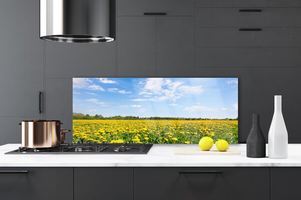 Nástenný panel  Púpava príroda 125x50 cm