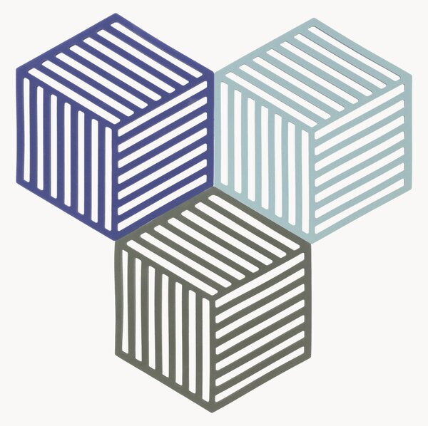 Silikónové podložky Hexagon, 3 ks