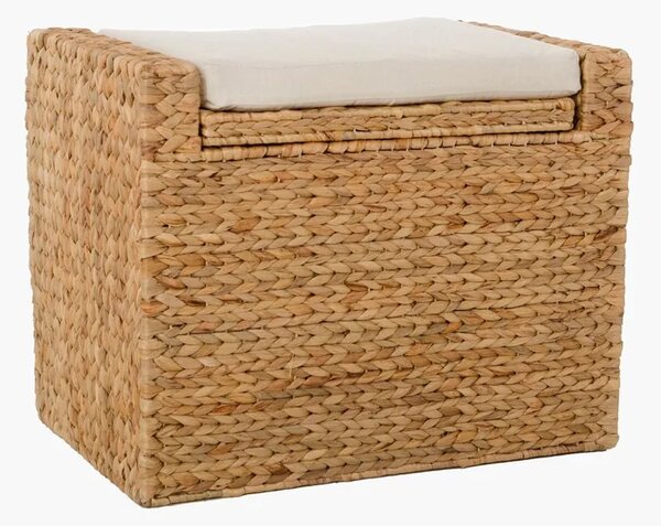Taburet MONO PLUS, vodný hyacint, výška 45 cm, natur