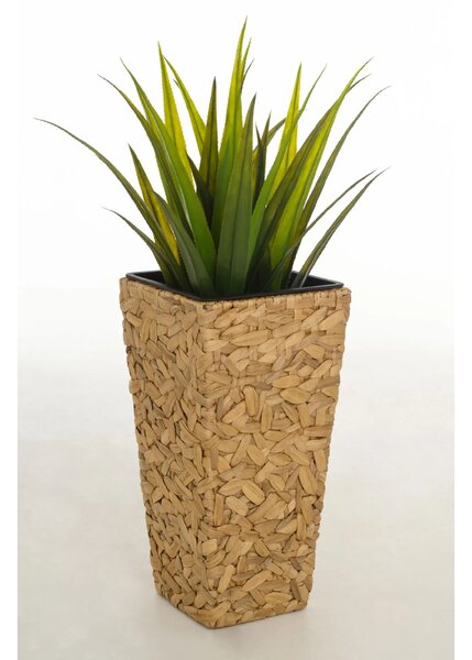 Kvetináč WILD, vodný hyacint, výška 60 cm, natur