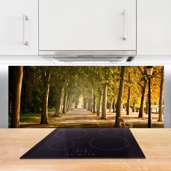 Nástenný panel  Park alej príroda 125x50 cm