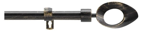 Kovová roztiahnuteľná garniža 120 - 210 cm Ovalon – douceur d'intérieur
