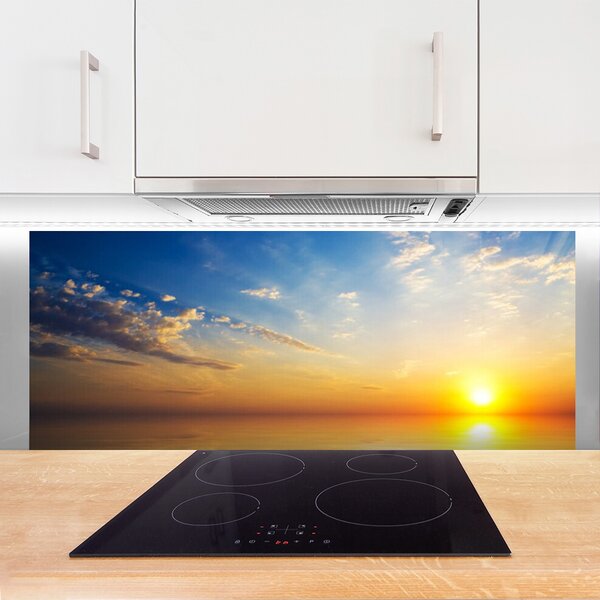 Nástenný panel  Východ mraky príroda 125x50 cm