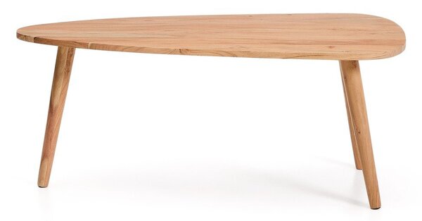 Konferenčný stolík z masívu akácie v prírodnej farbe 60x110,5 cm Duvani – Kave Home