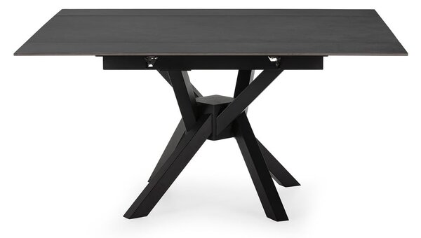 Rozkladací jedálenský stôl s prídavnou doskou s doskou z kameňa 90x150 cm Arlene – Marckeric