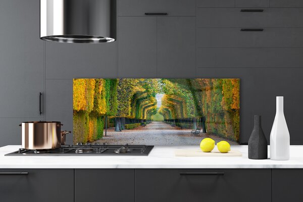 Nástenný panel  Park jeseň záhrada príroda 125x50 cm