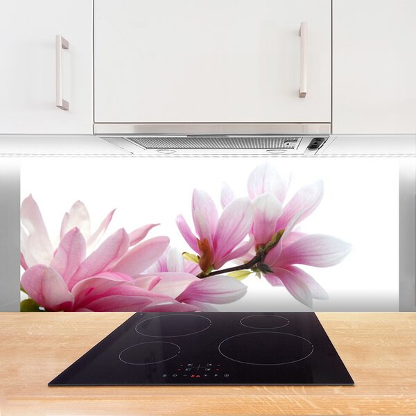 Nástenný panel  Magnolie kvet 125x50 cm