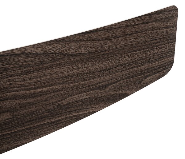 Inteligentný stropný ventilátor biely s drevenou potlačou 132 cm vrátane LED stmievateľného s diaľkovým ovládaním - Cool