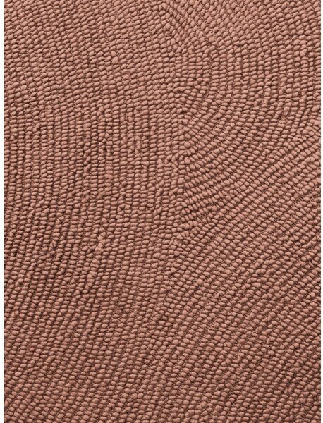 Ručne tkaný vlnený behúň v terakotovej farbe 80x200 cm Calmio – Hanse Home