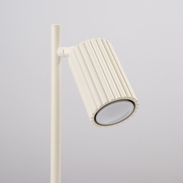 Krémová stolová lampa (výška 43 cm) Gleam – Sollux