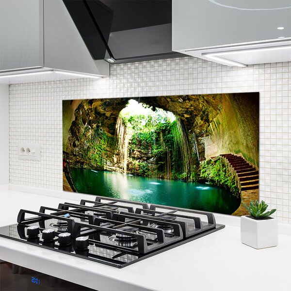 Nástenný panel  Vodopád príroda 120x60 cm