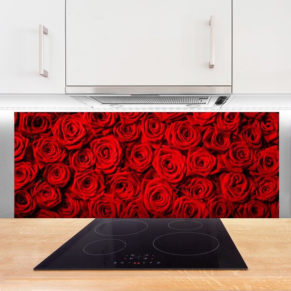 Nástenný panel  Ruže 125x50 cm