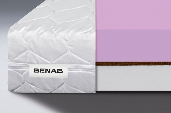Tvrdý/stredne tvrdý penový obojstranný detský matrac 90x200 cm Coco Dreamer – BENAB