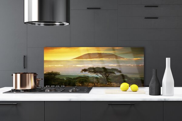 Nástenný panel  Strom hory príroda 125x50 cm