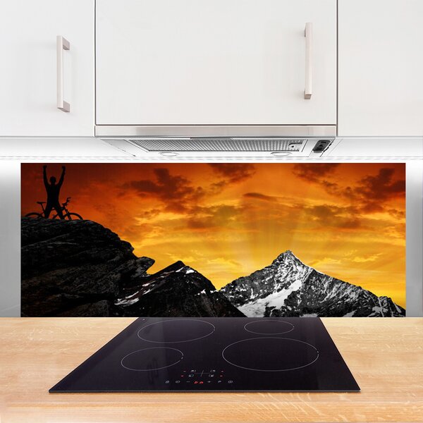 Nástenný panel  Hory príroda 125x50 cm