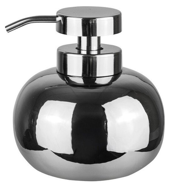 Keramický dávkovač mydla v striebornej farbe 200 ml Lotus – Mette Ditmer Denmark