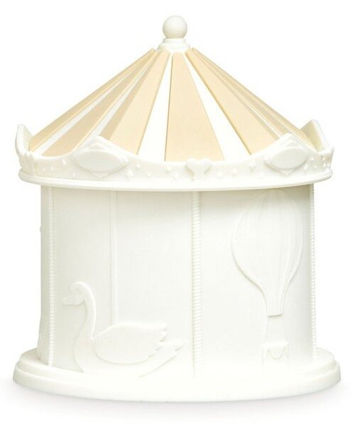 Slonovinové detské nočné svietidlo Carousel Off-White – Cam Cam Copenhagen