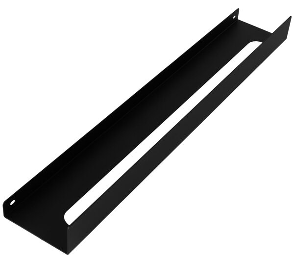 Rea Rea, kúpeľňová polica 60cm, SF02, čierna matná, REA-06010