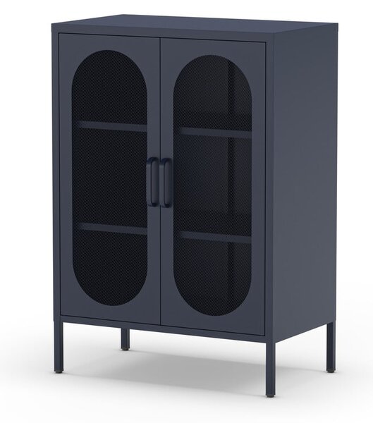 Tmavomodrá skrinka 70x100 cm Diora – Marckeric