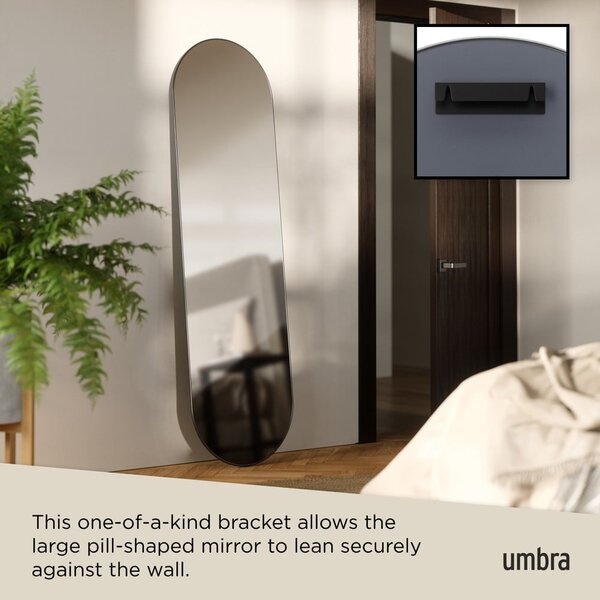 Nástenné/stojacie zrkadlo 46x157 cm Hubba – Umbra