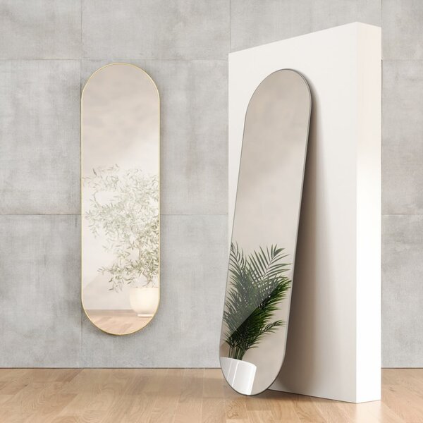 Nástenné/stojacie zrkadlo 46x157 cm Hubba – Umbra