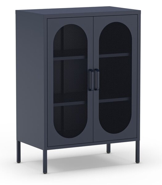 Tmavomodrá skrinka 70x100 cm Diora – Marckeric