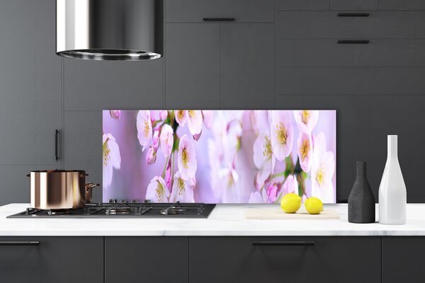 Nástenný panel  Kvety 125x50 cm